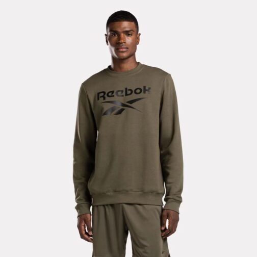 100071036 RI FLC BIG LOGO CREW REEBOK HOMME