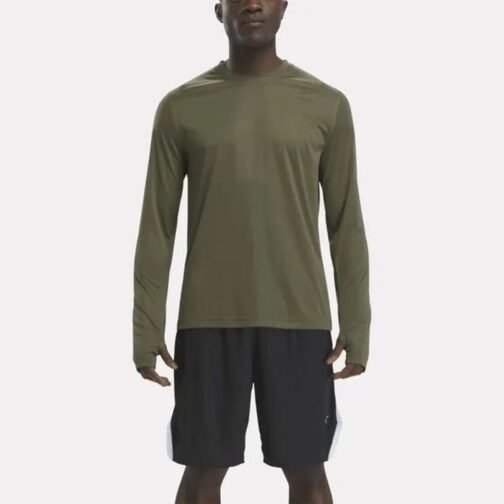 100071042 TRAIN LS TECH TEE REEBOK HOMME – Image 3