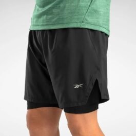 100075620 RUNNING 2-1 SHORT REEBOK HOMME