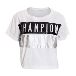 110125-WW001 CREWNECK T-SHIRT CHAMPION FEMME