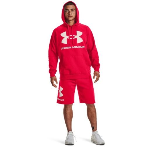 1357093-012 UA Rival Fleece Big Logo HD UNDER ARMOUR HOMME – Image 2