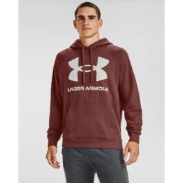 1357093-688 UA Rival Fleece Big Logo HD UNDER ARMOUR HOMME