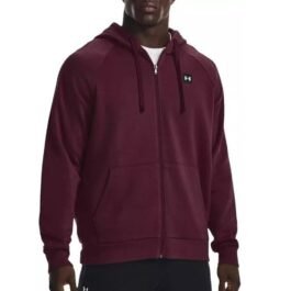 1357111-690 UA Rival Fleece FZ Hoodie UNDER ARMOUR HOMME