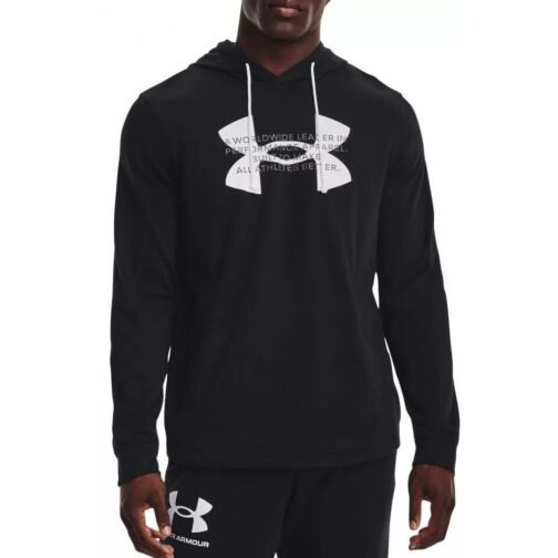 1373382-001 UA Rival Terry Logo Hoodie UNDER ARMOUR HOMME