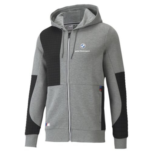 531187-03 BMW MMS FULL-ZIP HOODIE PUMA HOMME