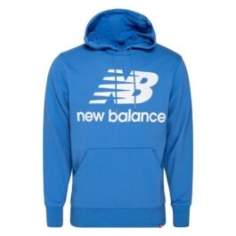 MT03558-FCB NB ESSENTIALS STACKED LOGO HOODIE NEWBALANCE HOMME