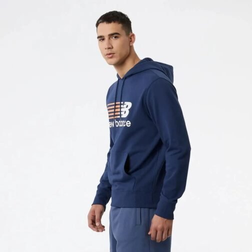 MT23902NGO NB Classic Hoodie NEWBALANCE HOMME – Image 2